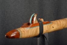 Myrtle Burl Native American Flute, Minor, Low F-4, #R6K (11)